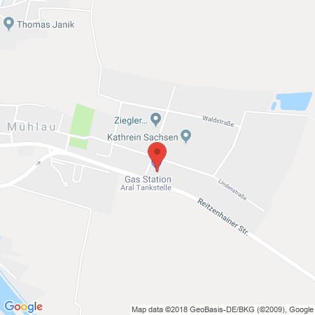 Standort der Tankstelle: ARAL Tankstelle in 09241, Mühlau