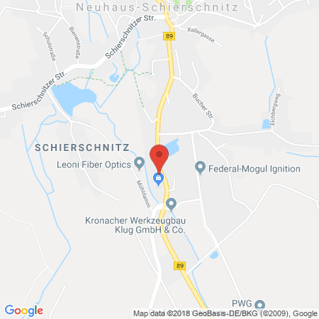 Standort der Autogas Tankstelle: AVIA Servicestation K. Hein in 96524, Neuhaus-Schierschnitz