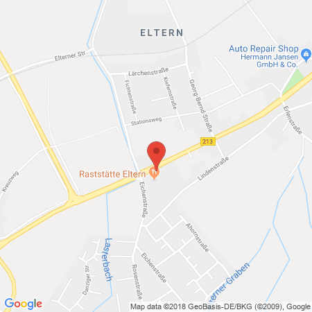 Position der Autogas-Tankstelle: Esso Tankstelle in 49740, Haseluenne