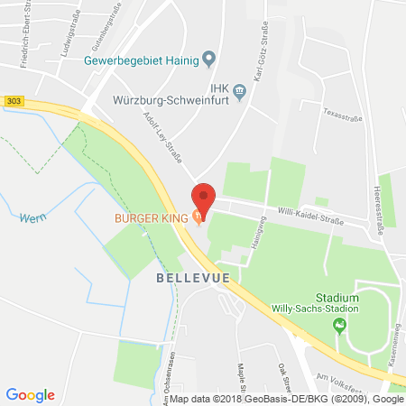 Standort der Tankstelle: bft - Walther Tankstelle in 97424, Schweinfurt