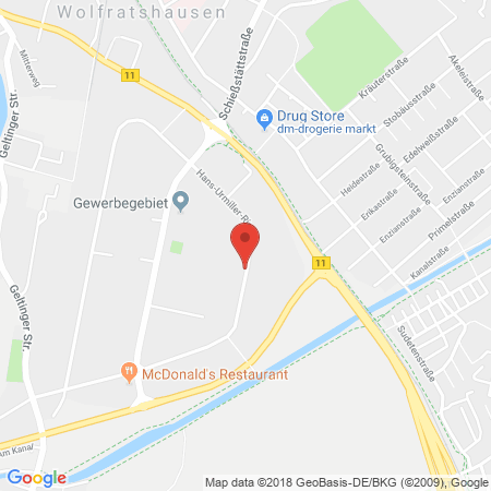 Position der Autogas-Tankstelle: Servo Reisemobil Center in 82515, Wolfratshausen