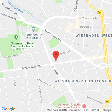 Standort der Tankstelle: ARAL Tankstelle in 65197, Wiesbaden