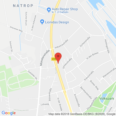 Standort der Tankstelle: ESSO Tankstelle in 45711, DATTELN