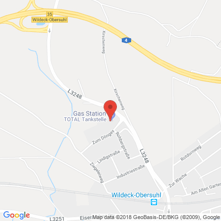 Standort der Tankstelle: TotalEnergies Tankstelle in 36208, Wildeck-Obersuhl