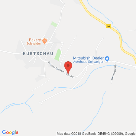 Standort der Autogas Tankstelle: Autohaus Schweiger GmbH in 07973, Greiz