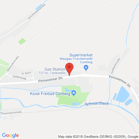 Standort der Tankstelle: TotalEnergies Tankstelle in 66497, Contwig