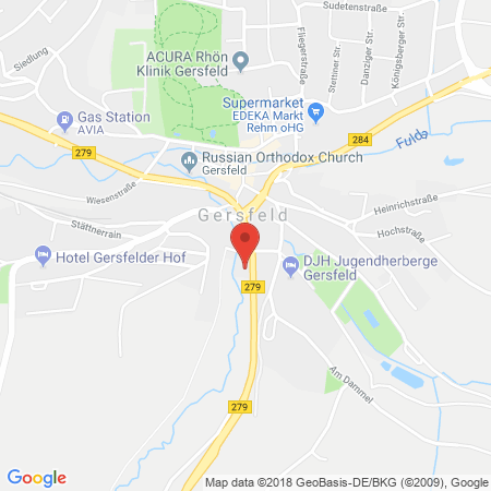 Standort der Tankstelle: bft-Station Tankstelle in 36129, Gersfeld