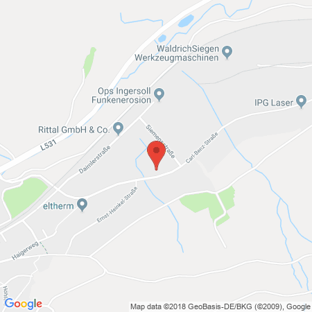 Standort der Tankstelle: ARAL Tankstelle in 57299, Burbach