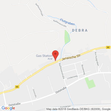 Standort der Tankstelle: ARAL Tankstelle in 07407, Rudolstadt