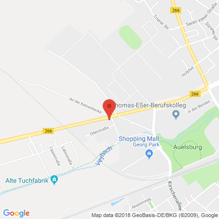 Position der Autogas-Tankstelle: Total Euskirchen in 53879, Euskirchen