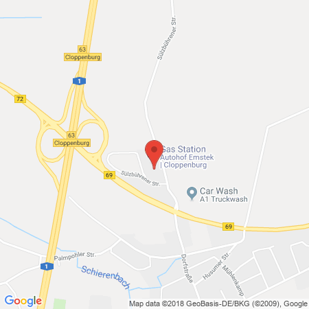 Standort der Tankstelle: Hoyer Tankstelle in 49685, Emstek