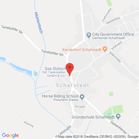 Standort der Tankstelle: OIL! Tankstelle in 25725, Schafstedt