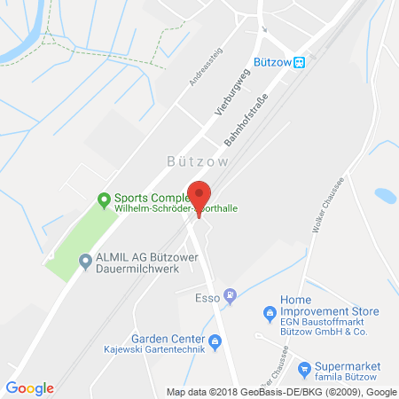 Standort der Tankstelle: ESSO Tankstelle in 18246, BUETZOW