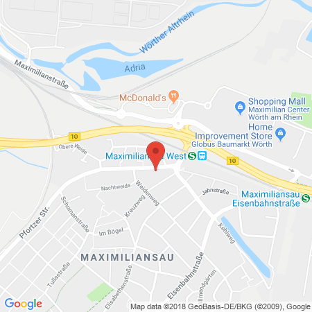 Standort der Tankstelle: TotalEnergies Tankstelle in 76744, Woerth