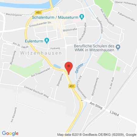 Standort der Tankstelle: ARAL Tankstelle in 37213, Witzenhausen