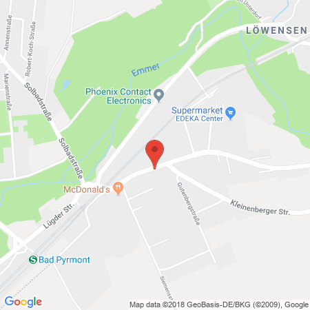 Standort der Autogas Tankstelle: Auto-Papst GmbH in 31812, Bad Pyrmont