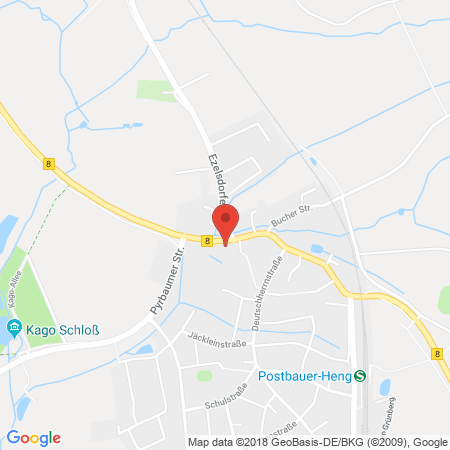 Position der Autogas-Tankstelle: AVIA Tankstelle in 92353, Postbauer-heng