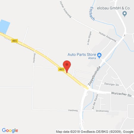 Position der Autogas-Tankstelle: JET Tankstelle in 88299, Leutkirch