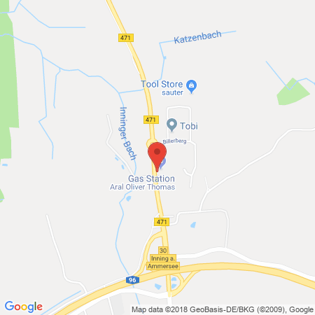 Standort der Tankstelle: ARAL Tankstelle in 82266, Inning