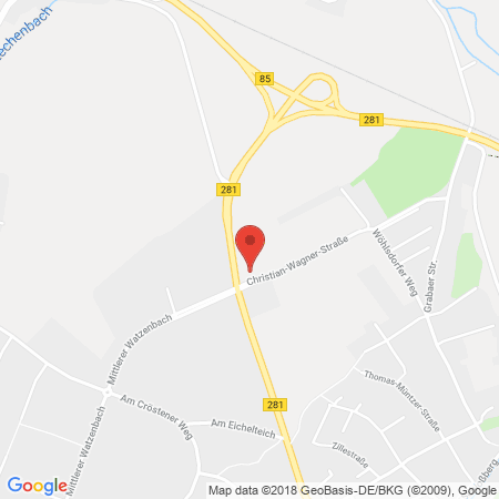 Position der Autogas-Tankstelle: Total Saalfeld in 07318, Saalfeld