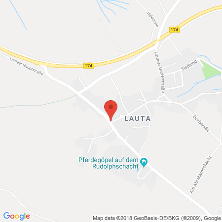Position der Autogas-Tankstelle: Autohaus Amaro GmbH in 09496, Marienberg, OT Lauta