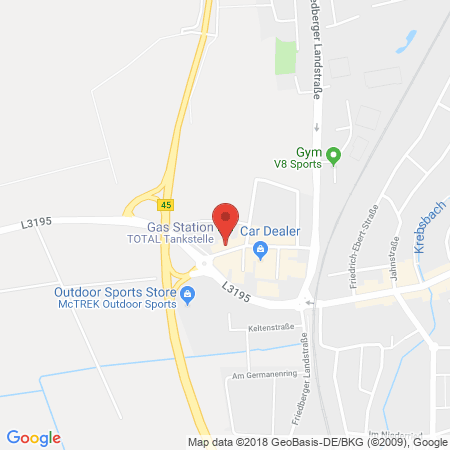 Standort der Tankstelle: TotalEnergies Tankstelle in 63486, Bruchkoebel