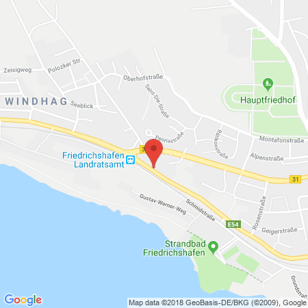 Standort der Tankstelle: RAN Tankstelle in 88045, Friedrichshafen
