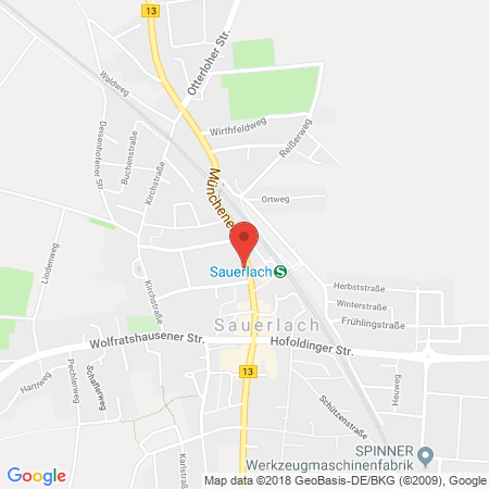 Standort der Tankstelle: ARAL Tankstelle in 82054, Sauerlach