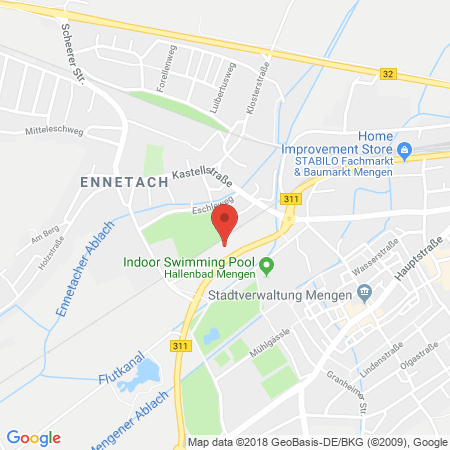 Standort der Autogas Tankstelle: Auto- und Motorradhaus Knaus in 88512, Mengen