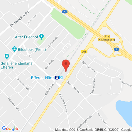 Standort der Tankstelle: ARAL Tankstelle in 50354, Hürth
