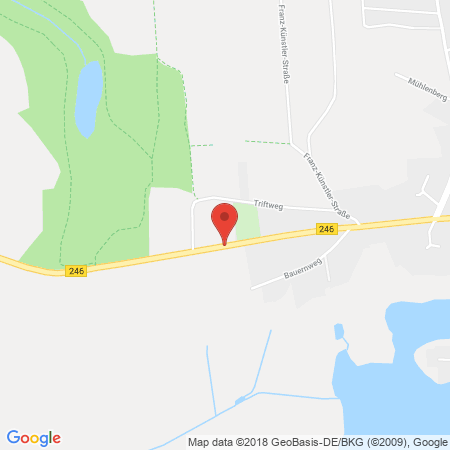 Position der Autogas-Tankstelle: GAS Neumann Bestensee in 15741, Bestensee