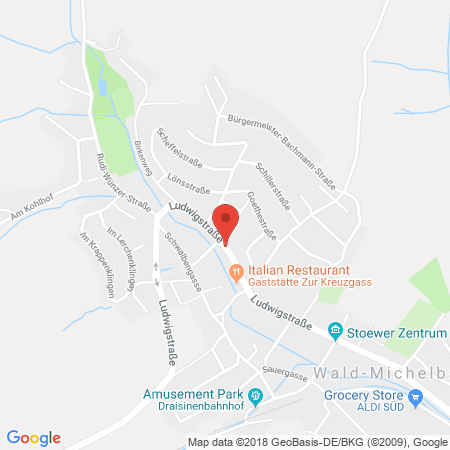 Standort der Tankstelle: ARAL Tankstelle in 69483, Wald-Michelbach