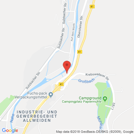 Position der Autogas-Tankstelle: Mtb Tankstelle in 55606, Kirn