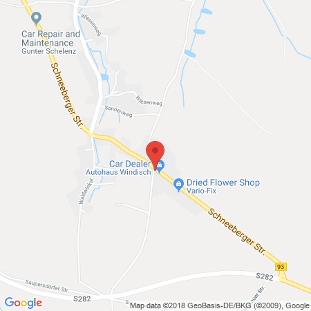 Standort der Autogas Tankstelle: Renault-Autohaus Windisch in 08134, Langenweißbach