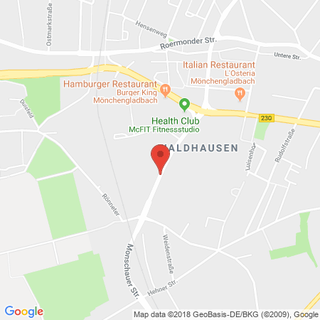 Standort der Tankstelle: ARAL Tankstelle in 41068, Mönchengladbach