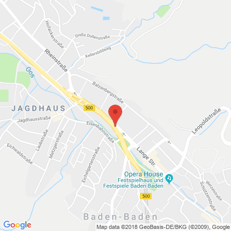 Standort der Tankstelle: ARAL Tankstelle in 76530, Baden-Baden
