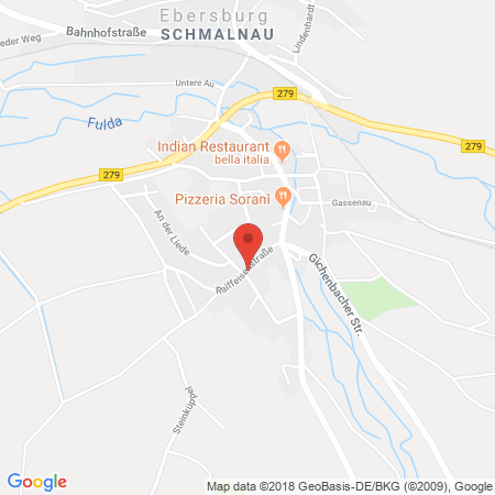 Standort der Tankstelle: bft-Station Tankstelle in 36157, Ebersburg