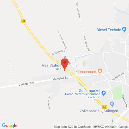 Standort der Tankstelle: ESSO Tankstelle in 27245, KIRCHDORF