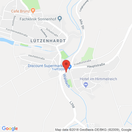 Standort der Tankstelle: Schweizer Tankshop in 72178, Waldachtal-Lützenhardt