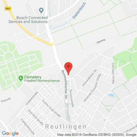 Standort der Tankstelle: ARAL Tankstelle in 72760, Reutlingen