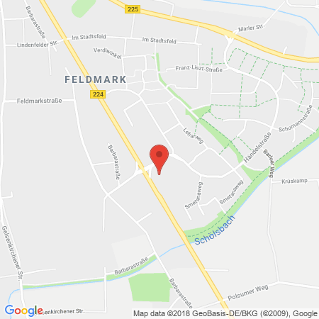 Position der Autogas-Tankstelle: Markttankstelle in 46282, Dorsten