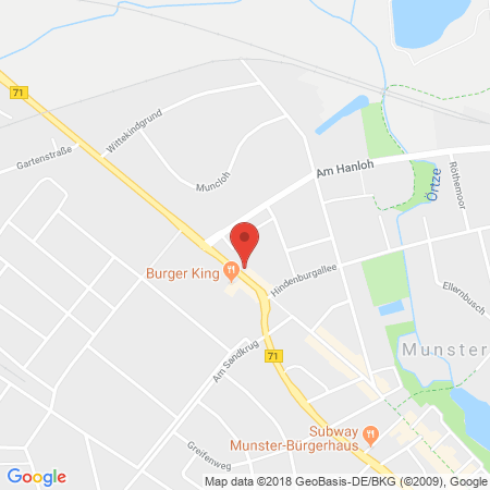 Standort der Tankstelle: HEM Tankstelle in 29633, Munster