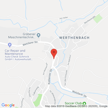 Standort der Tankstelle: ARAL Tankstelle in 57250, Netphen