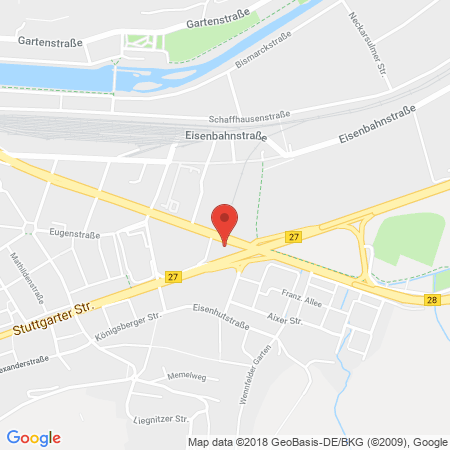 Standort der Tankstelle: ARAL Tankstelle in 72072, Tübingen