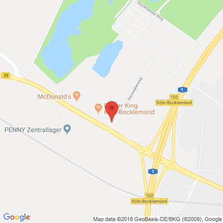 Standort der Tankstelle: Westfalen Tankstelle in 50829, Köln