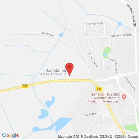 Standort der Tankstelle: TotalEnergies Tankstelle in 19230, Hagenow