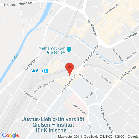 Standort der Tankstelle: ESSO Tankstelle in 35392, GIESSEN