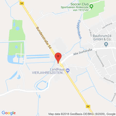 Position der Autogas-Tankstelle: Tankstelle Rosendahl in 48317, Drensteinfurt