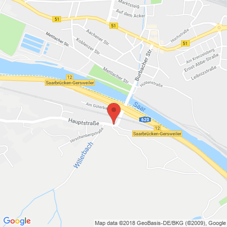 Standort der Tankstelle: TotalEnergies Tankstelle in 66117, Saarbruecken