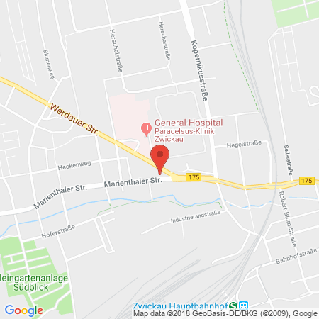 Standort der Tankstelle: ARAL Tankstelle in 08060, Zwickau